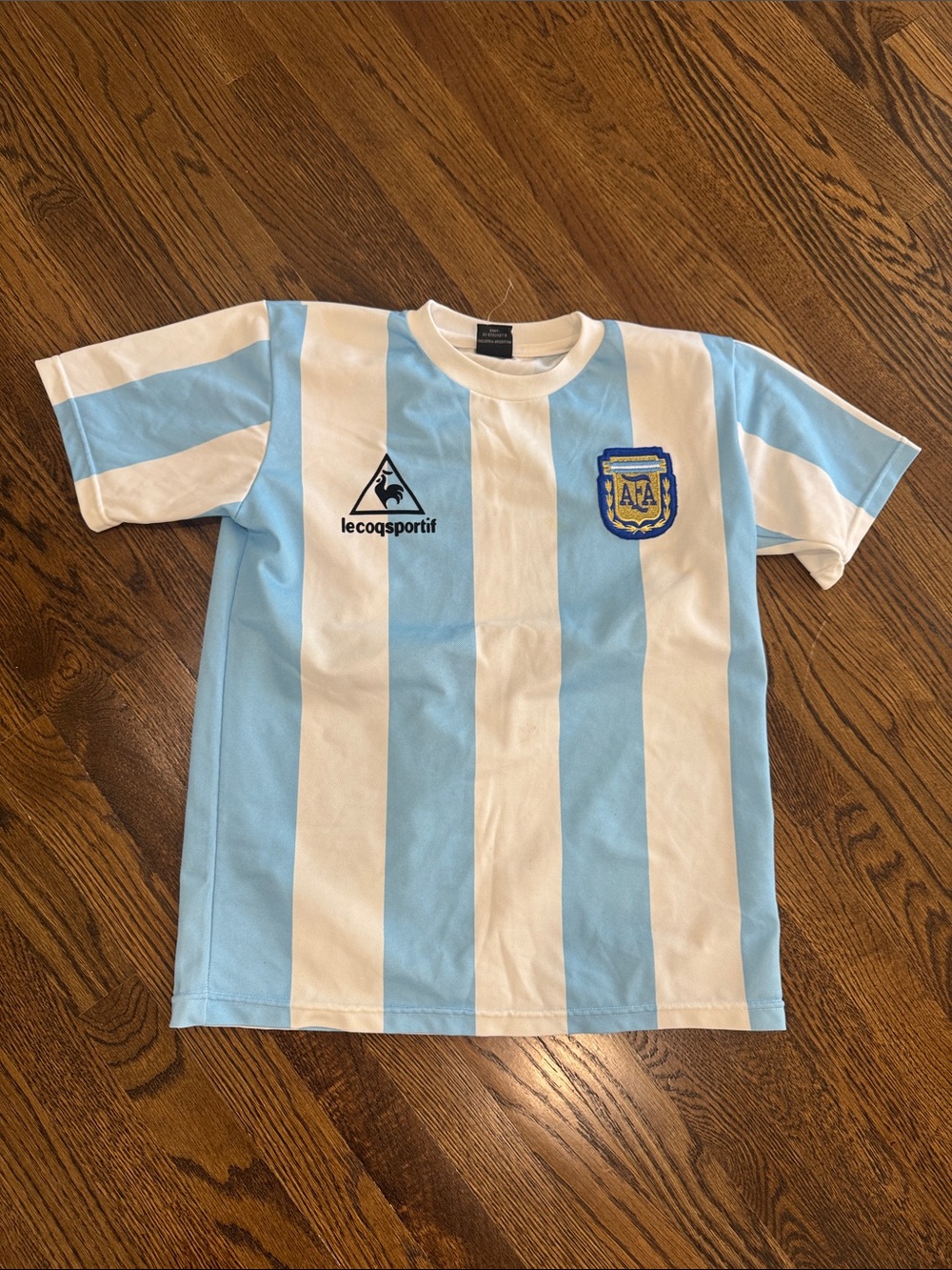 Le Coqsportif Argentina Soccer Shirt with  Messi’s number 10